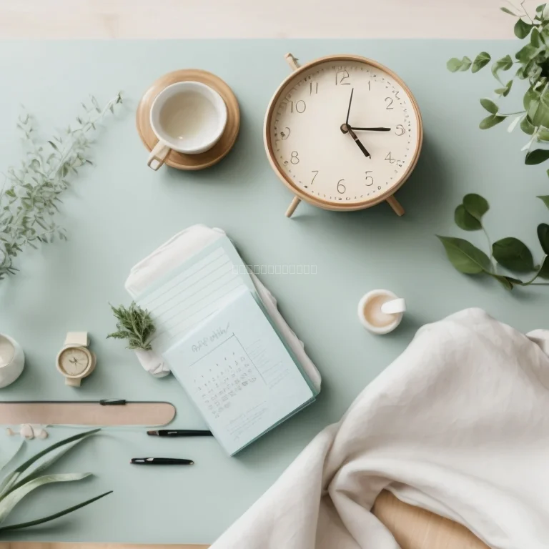 Ausgeglichene Person in natürlicher Umgebung